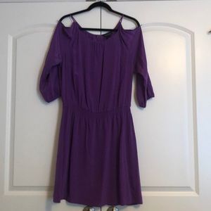 Cold shoulder cocktail dress